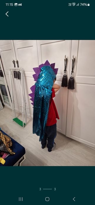 Strój dinozaura smoka kolor do wyboru