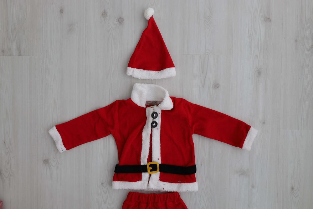 Disfarce Pai Natal, 1-2 anos, NOVO!