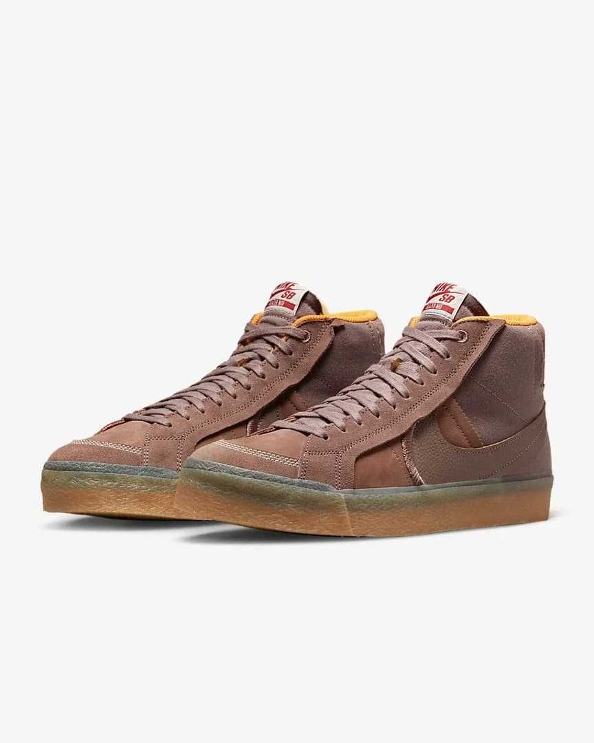 Nike SB Zoom Blazer Mid Premium Plus Brown. Кроссовки. Оригинал.Новые.