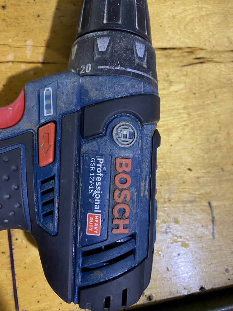 Bosch gsr 12v-15 шурупокрут