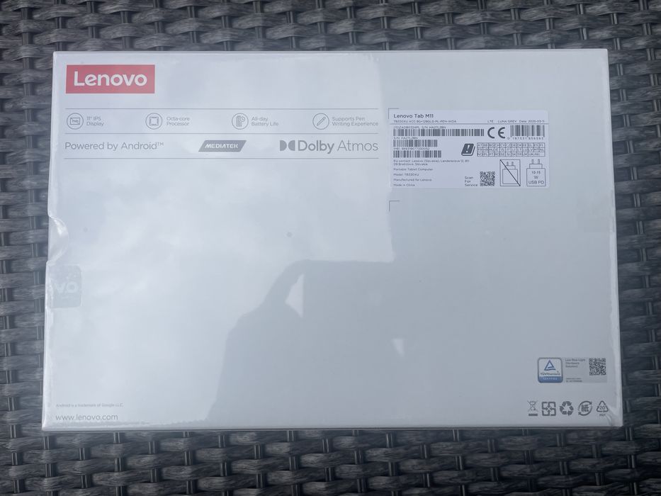 Nowy tablet Lenovo M11 + rysik. Oryginalny, zapakowany fabrycznie