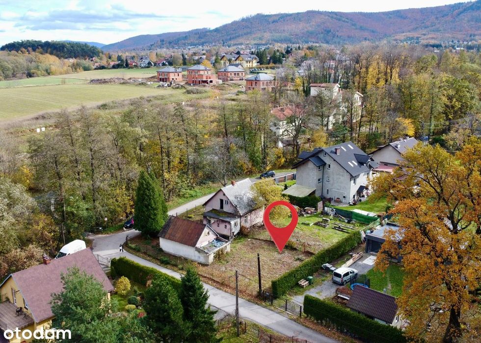 Działka 8 ar Jaworze Górne, ul. Smrekowa. Cicha, malownicza okolica