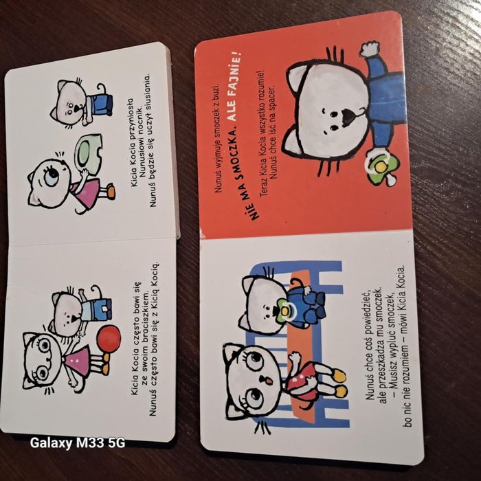 Książeczki kicia kocia w twardej oprawie