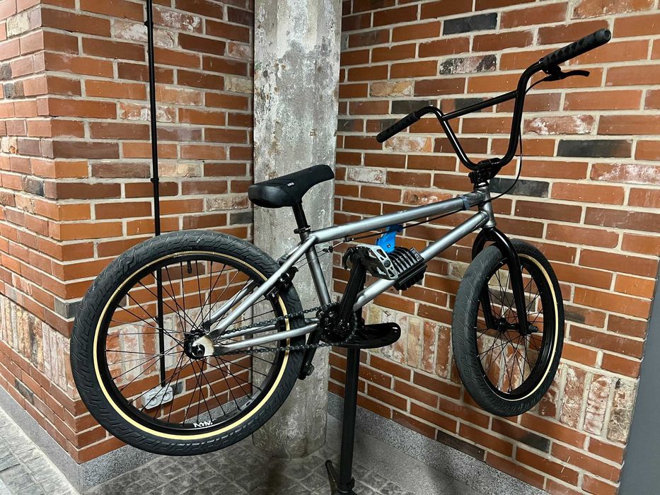 BMX Subrosa Tiro 20" Freestyle 21.3" Stalowy Matte Raw