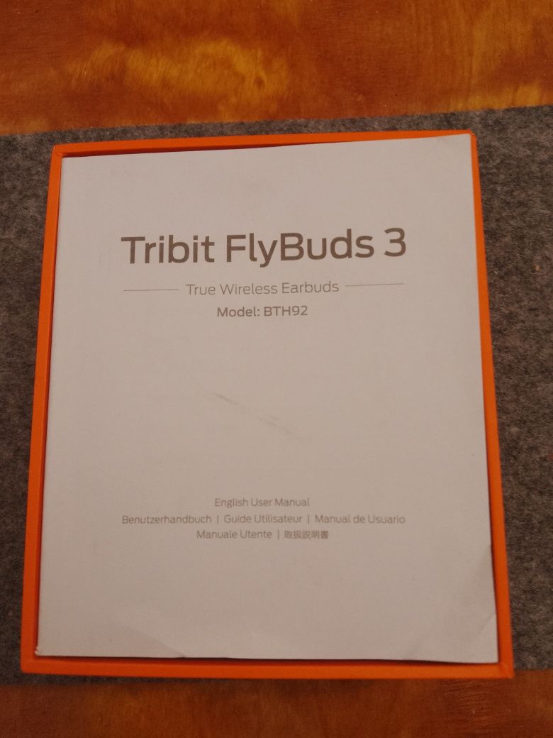 Tribit Flybuds 3 Bth92 (Czarne)