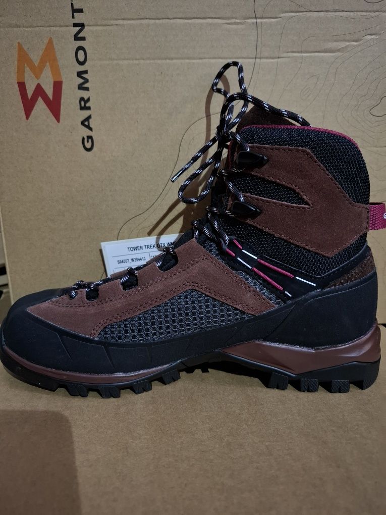 Buty górskie trekkingowe wyższe Garmont Tower Trek GTX WMS 37.5 23cm