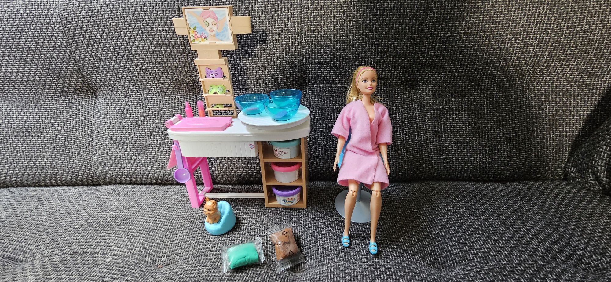 Barbie Salon Spa + gratis