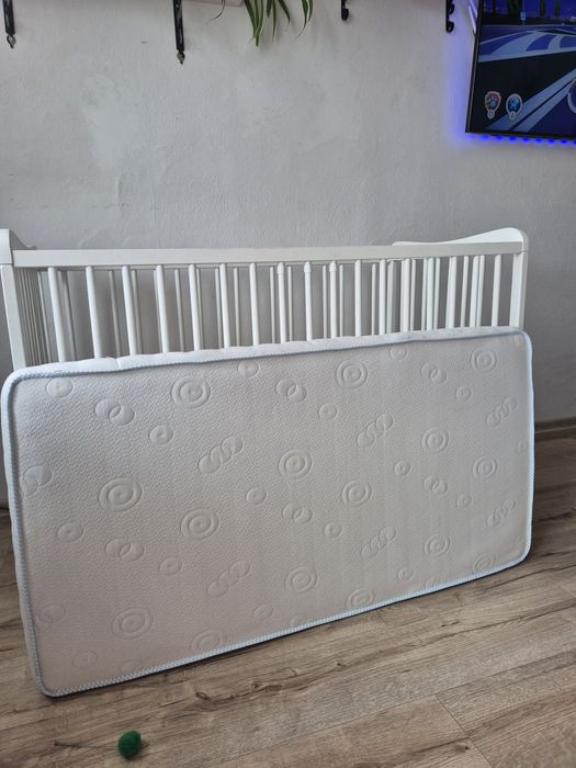 Materac i łóżeczko 120x60 cm