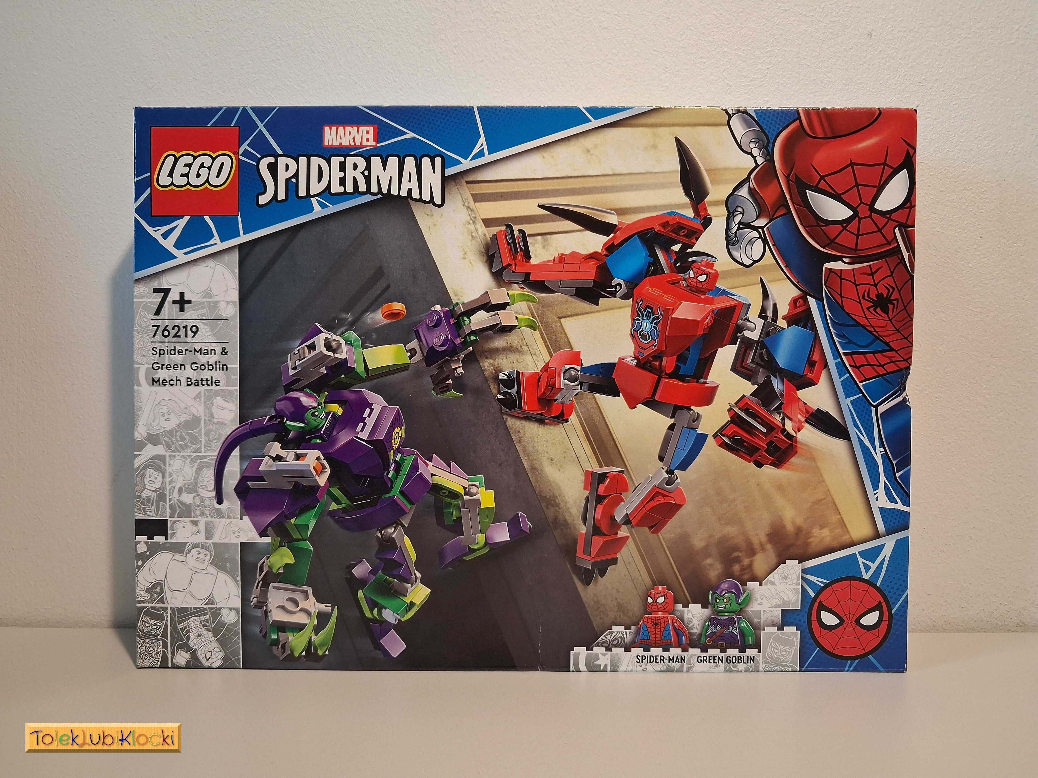 LEGO Marvel [76219]-Spider-Man & Green Goblin Mech Battle [NOWY]