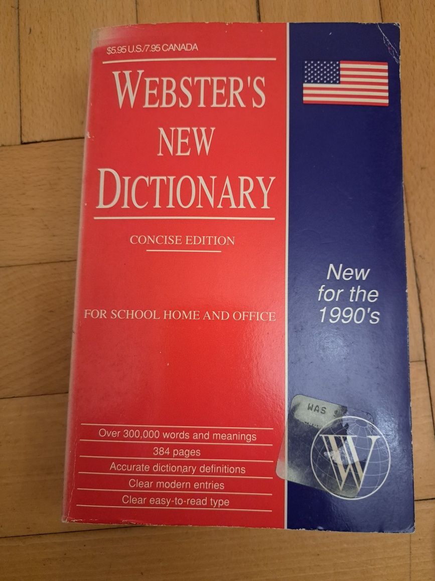 Ksiazka slownik Webster's New Dictionary