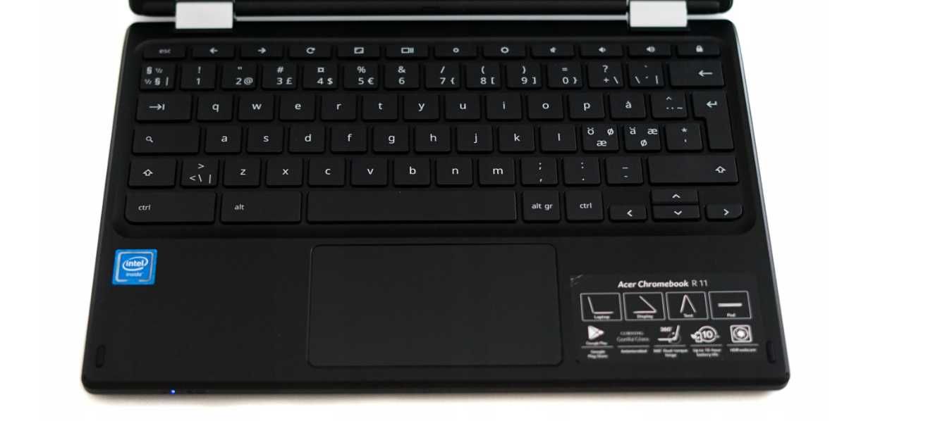 Nowoczesny Chromebook Acer R11 Quad 4GB Dotyk 11.6" *WYPRZEDAŻ*