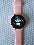 różowy zegarek damski dotykowy smartwatch kolorowy wyświetlacz