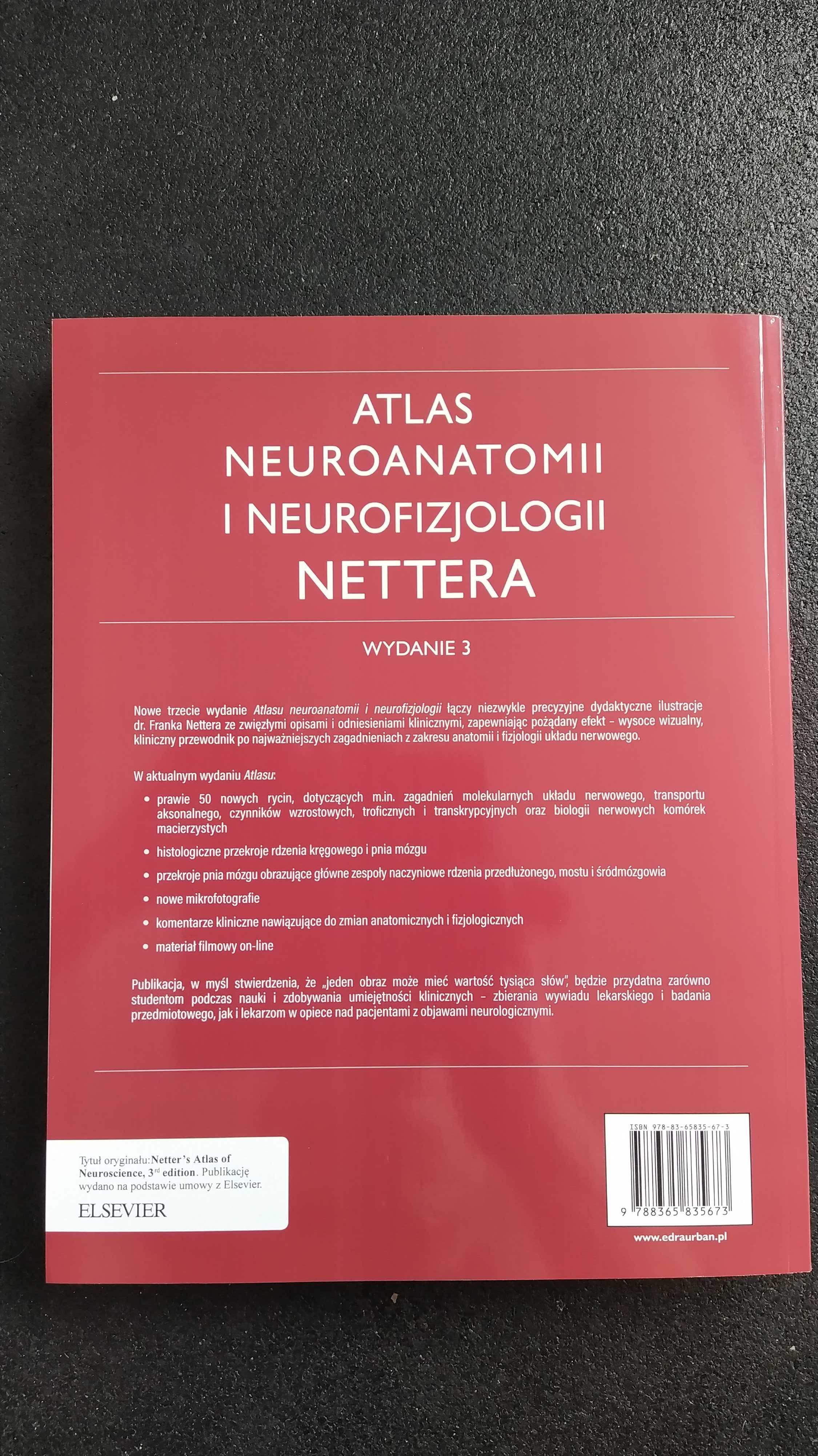 Atlas neuroanatomii i neurofizjologii Nettera