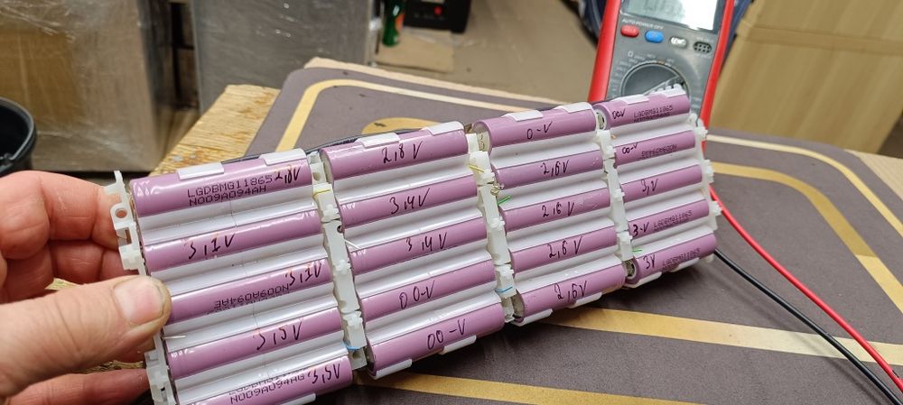 Аккумулятор - блок елементів BOSCH powerpack -400 (10s4p)-40шт.