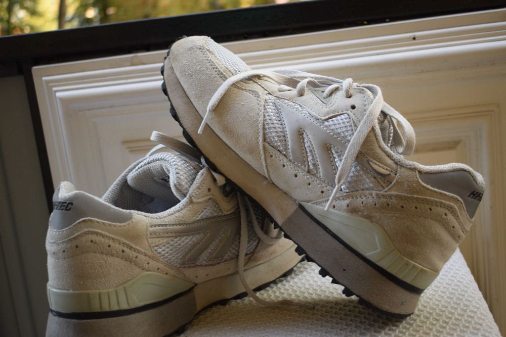 замшевые кроссовки кросовки мокасины Hi TEC р. 11 р. 44 29 см