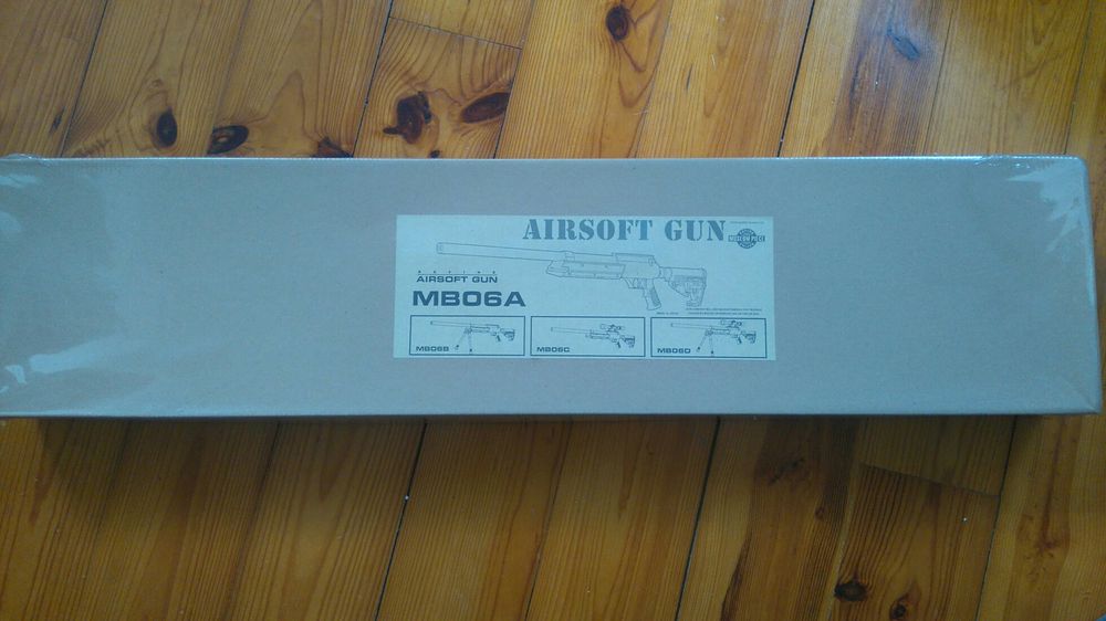 Sniper MB06 airsoft novo