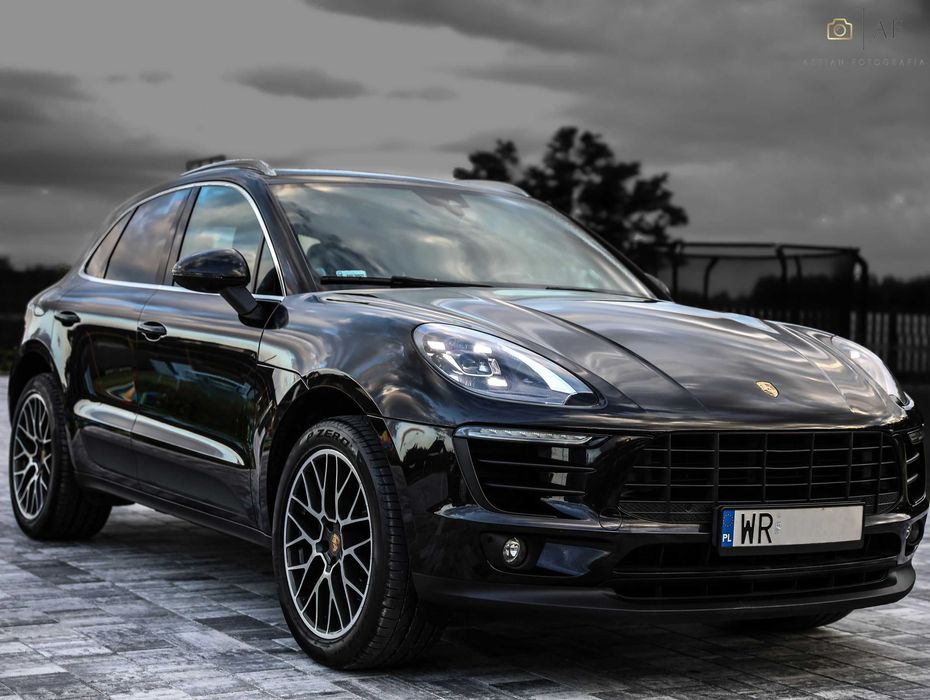 PIĘKNY Jedyny Macan LIFT*SalonPL*LEDY*Alkantara*Karbon*Bose*Alu20*Aso!
