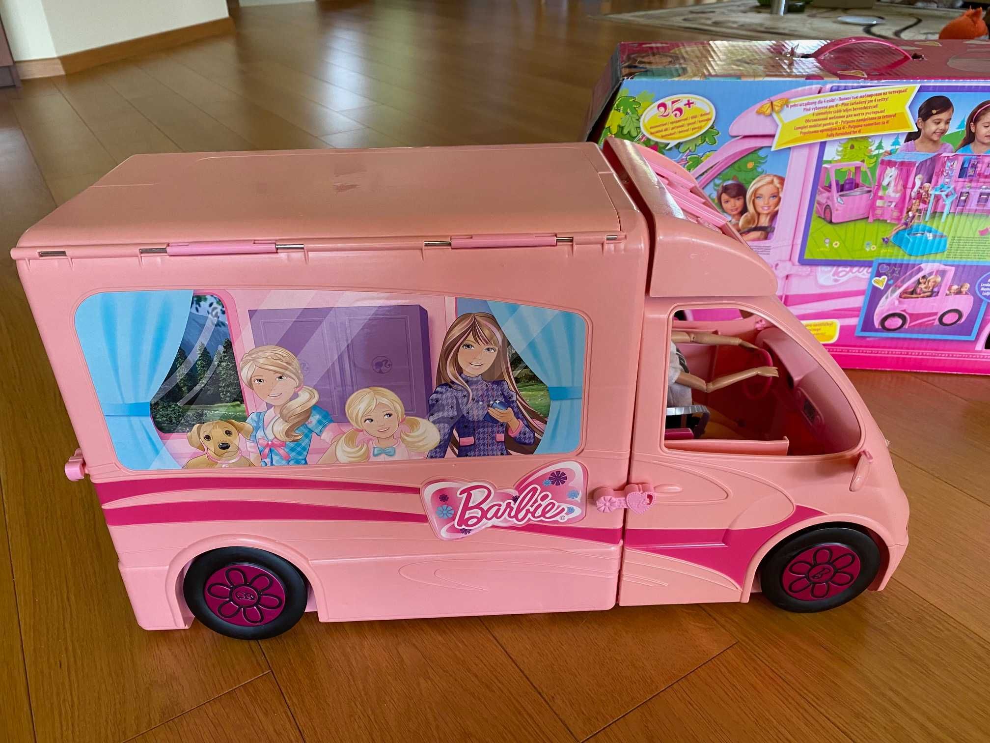 Kamper Barbie rozkładany