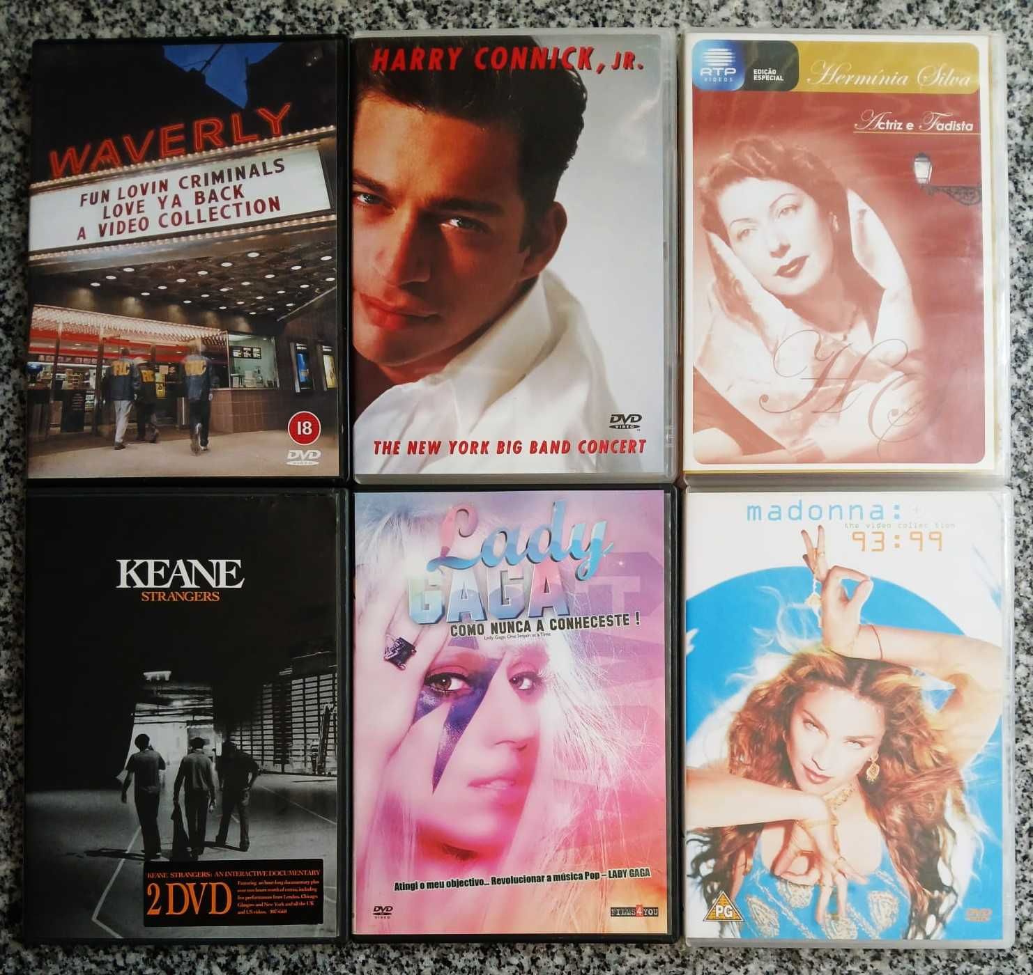 27 DVDs - Grandes Concertos - Raros - Muito Bom Estado
