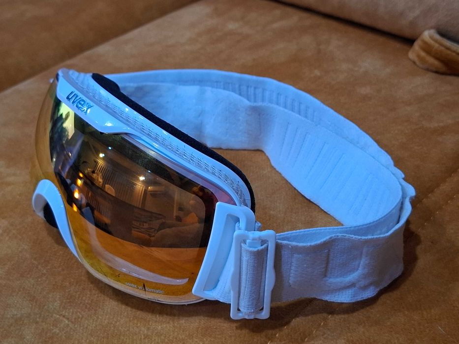 Gogle Narciarskie Uvex Downhill 2000 S CV White Mirror Orange S2