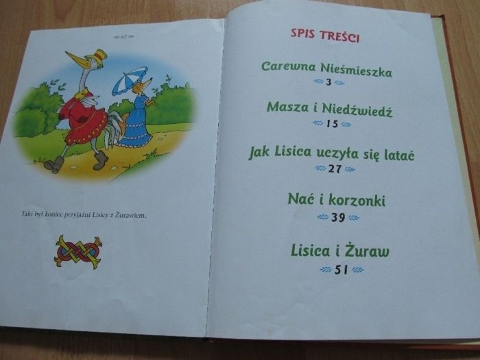 Sprzedam książkę - bajki Masza i Niedźwiedź