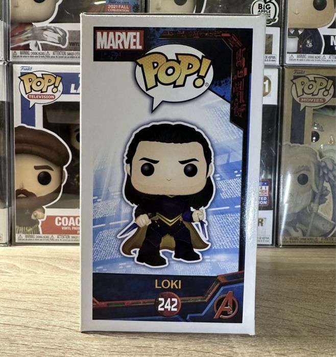 Funko Pop Loki 242 Фанко поп Локи (поврежден)