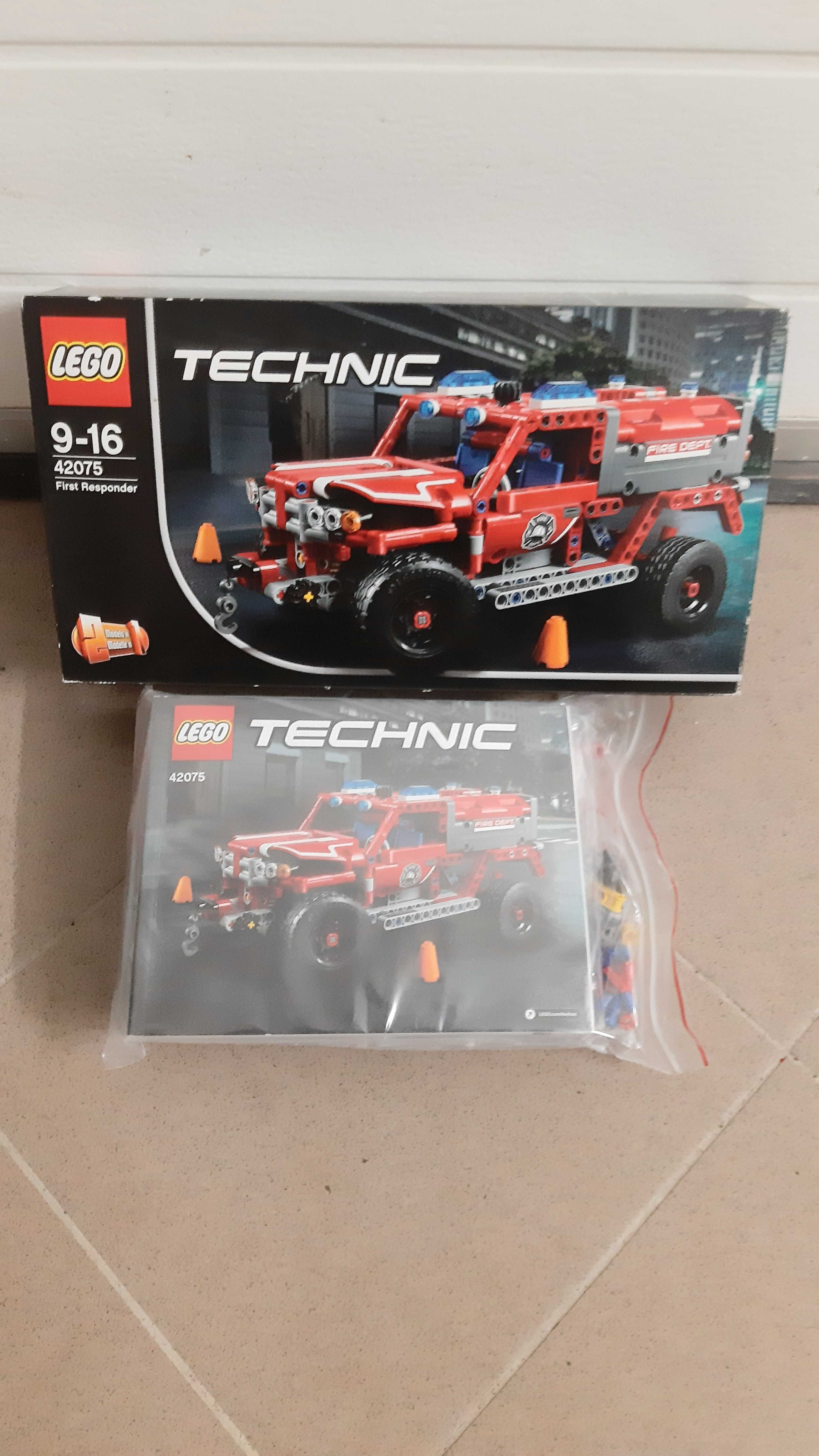 Lego Technic 42075 Oryginalna Straż Pożarna cały komplet jak nowy