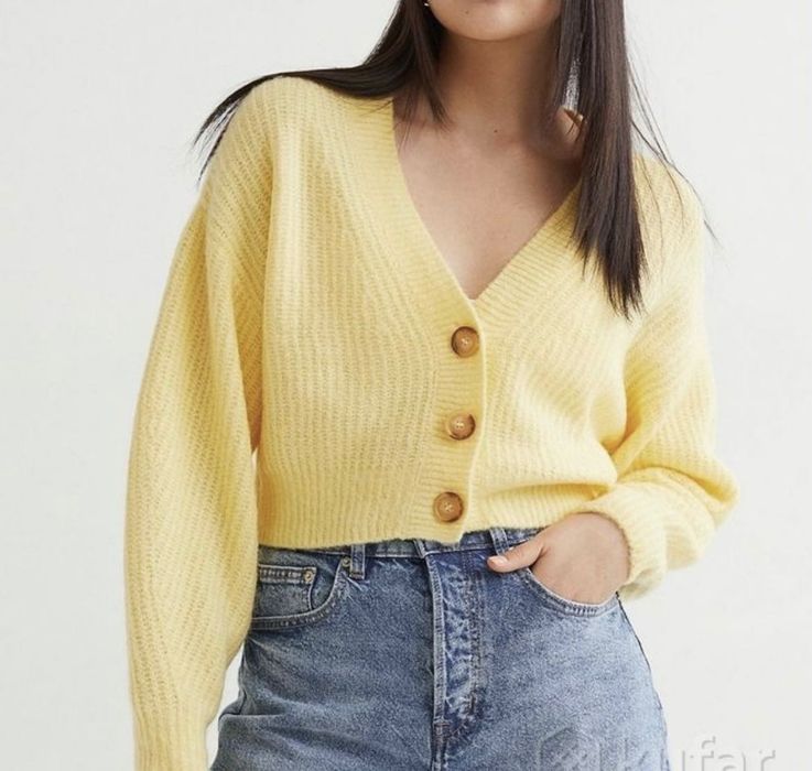 Кардиган жовтий H&M