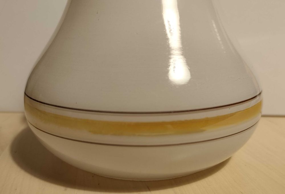 Szklany klosz do  lampy żyrandola z czasów PRL