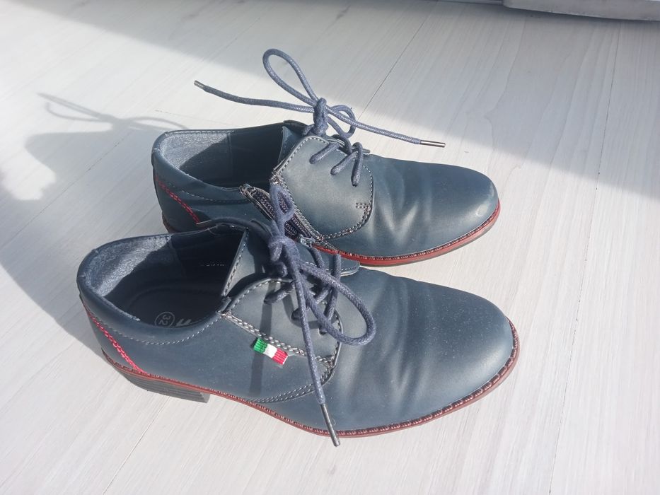 Buty wizytowe komunijne eleganckie 32 chlopiec