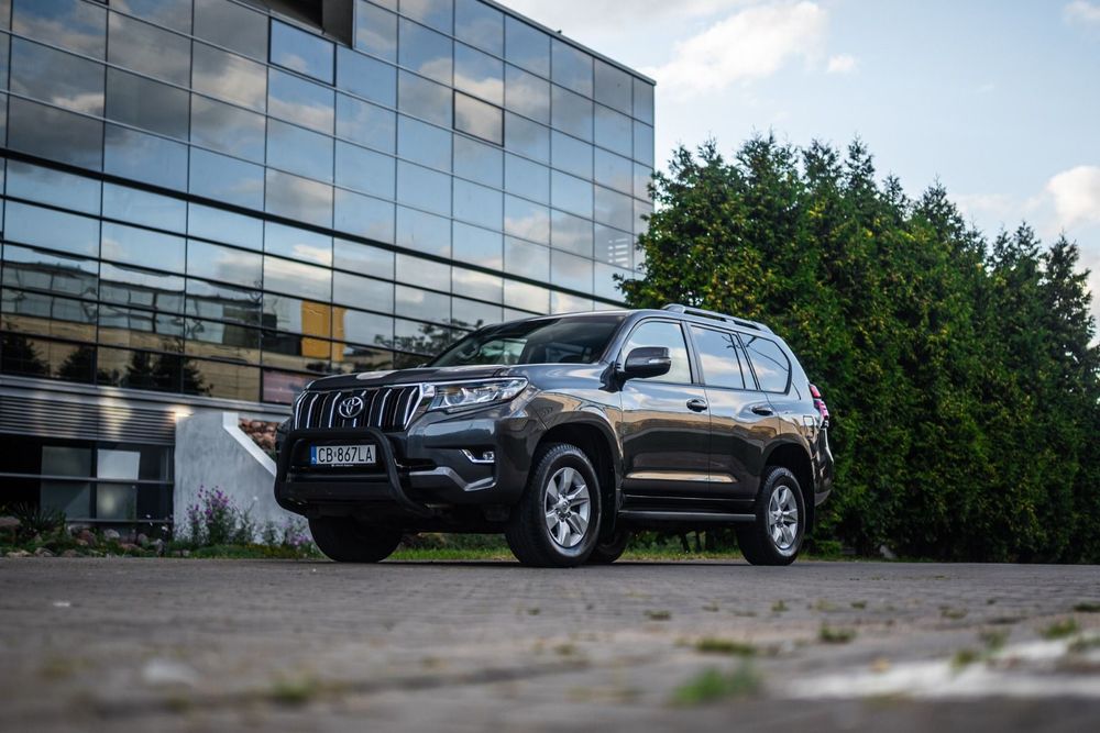 Toyota Land Cruiser Gwarancja Toyota Relax , stan idealny, pierwszy właściciel