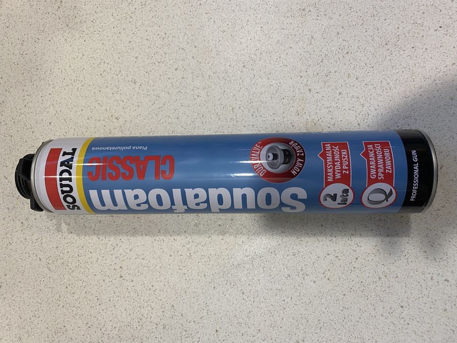 3szt Pianki poliuretanowaeh soudal na pistolet