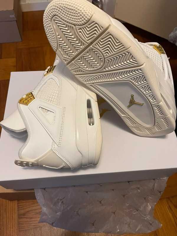 Jordan 4 Retro Metallic Gold R.45