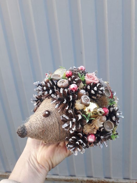 Новорічна поробка у школу,садочок. Зимова композиція.