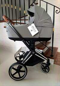 Cybex Priam 4.0 Soho grey/ stelaż chrome brown