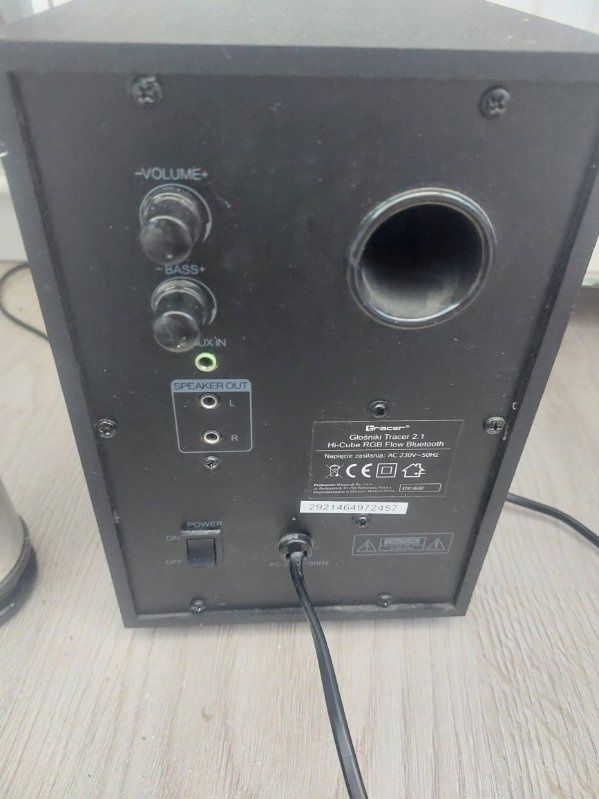 Głośnik 2.1 stacjonarne bluetooth