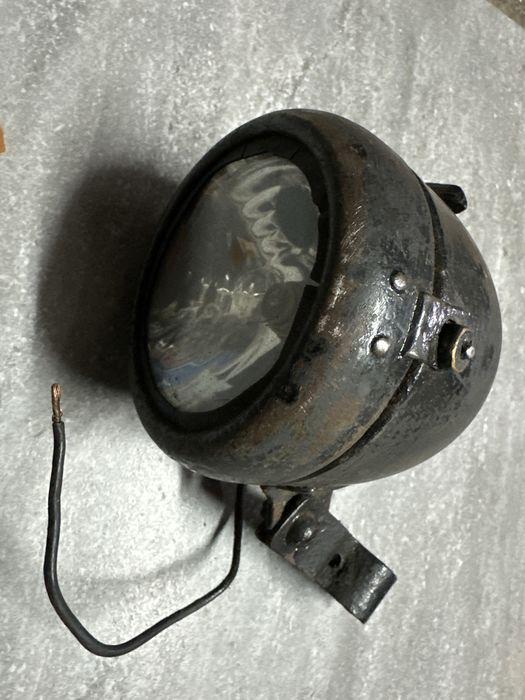 Stara lampa do roweru rowerowa Hackel