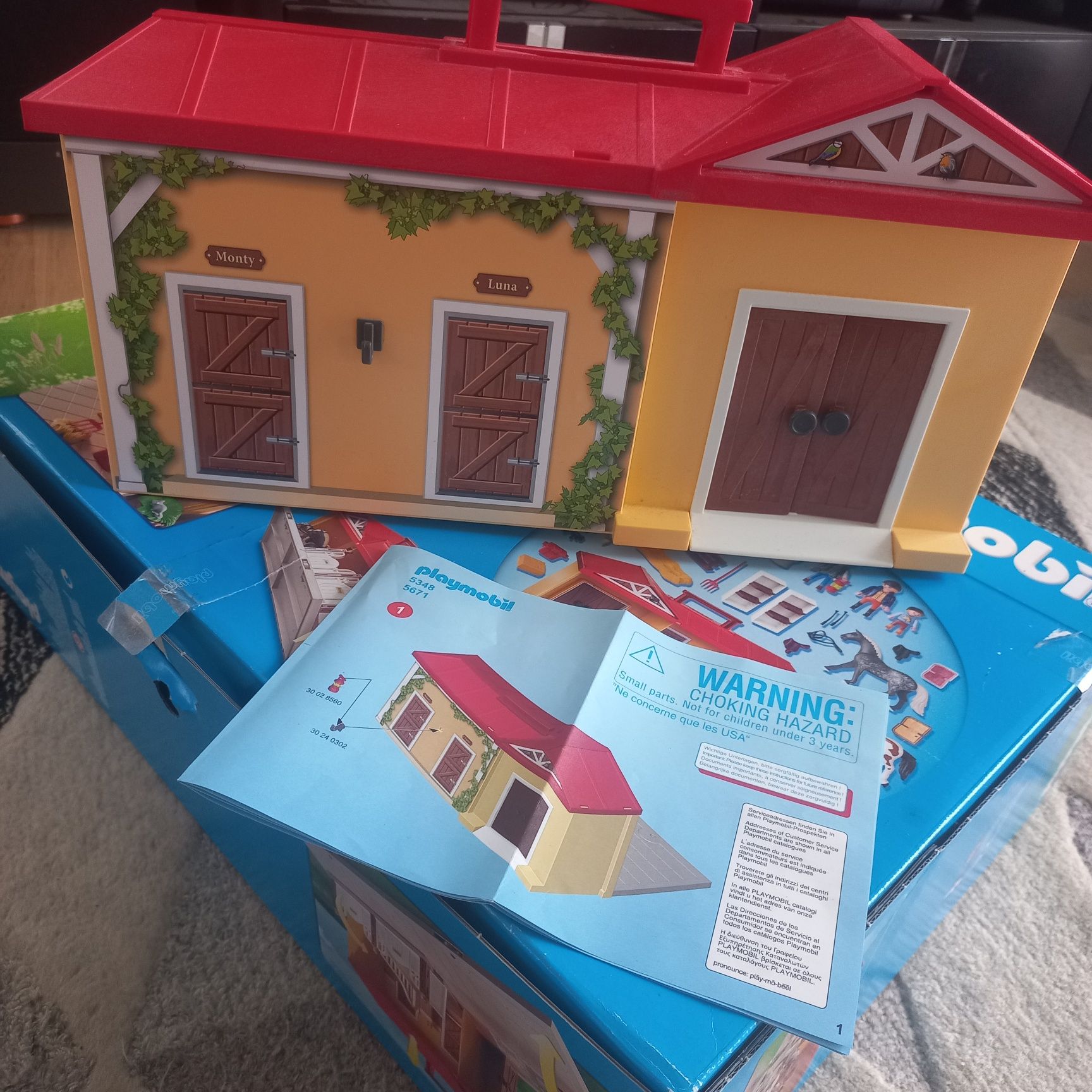 Playmobil stajnia konie 5671