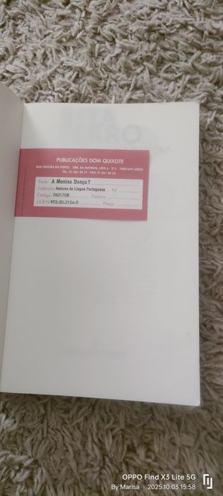 Livro Rita guerra a menina dança