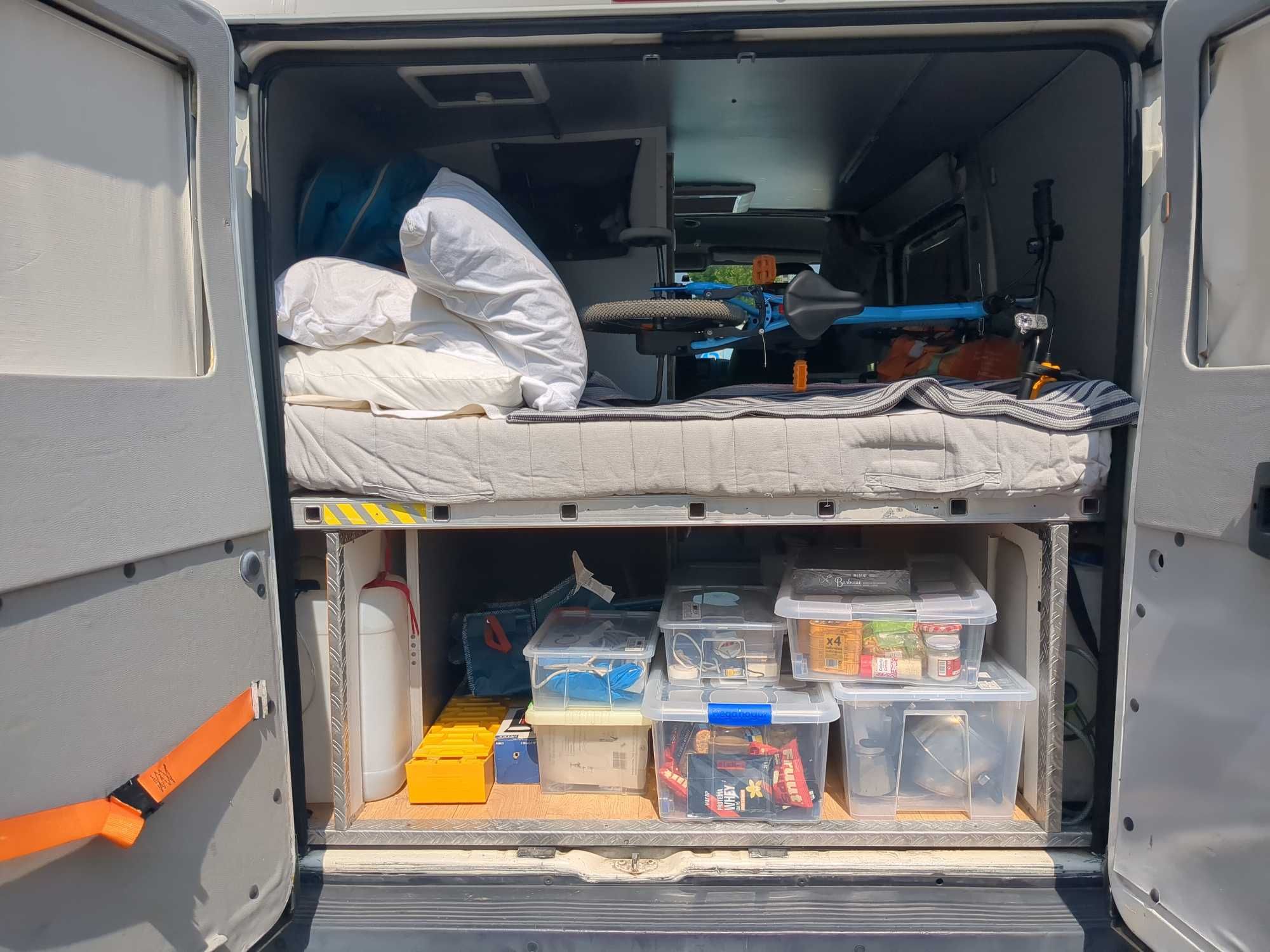 Fiat Ducato campervan 4 lugares - Legalizada como Autovivenda