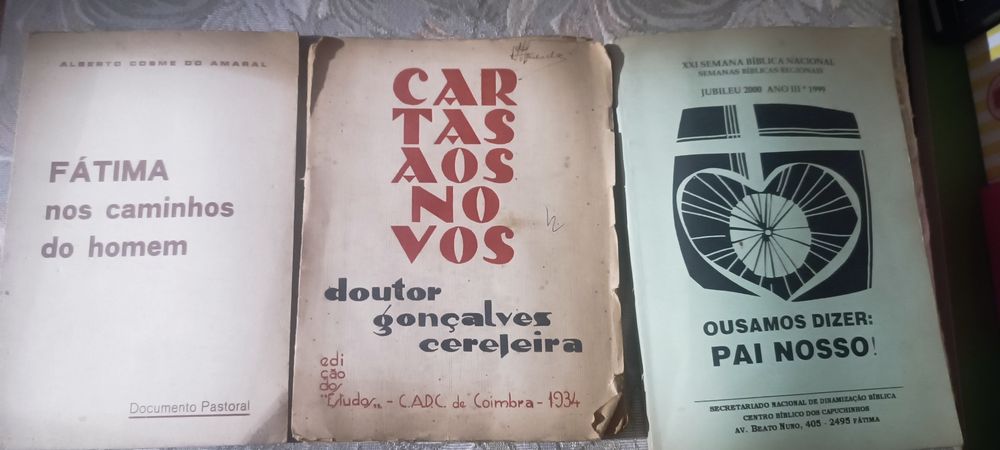 Coleção livros antigos religião católica