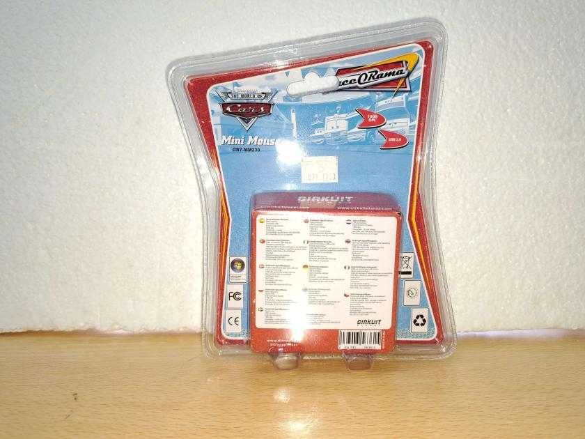 Cirkuit Planet Disney Carros Faisca McQueen Mini Mouse Ótico USB