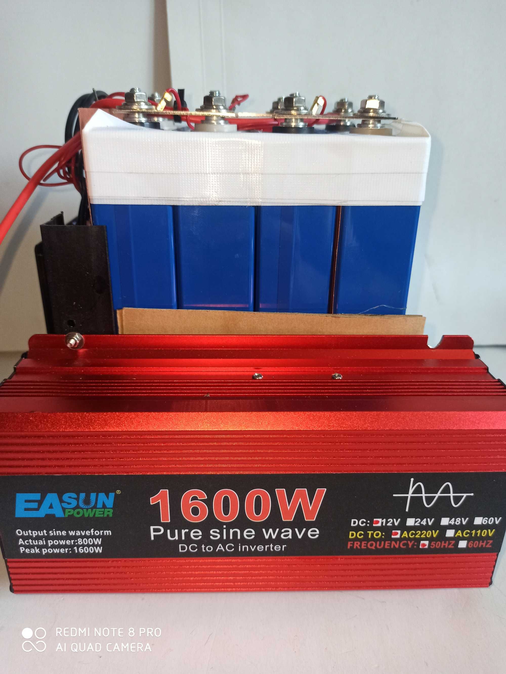 Magazyn Energii Mobilny 12V 4x105Ah LiFePo4 Awaryjne Zasilanie