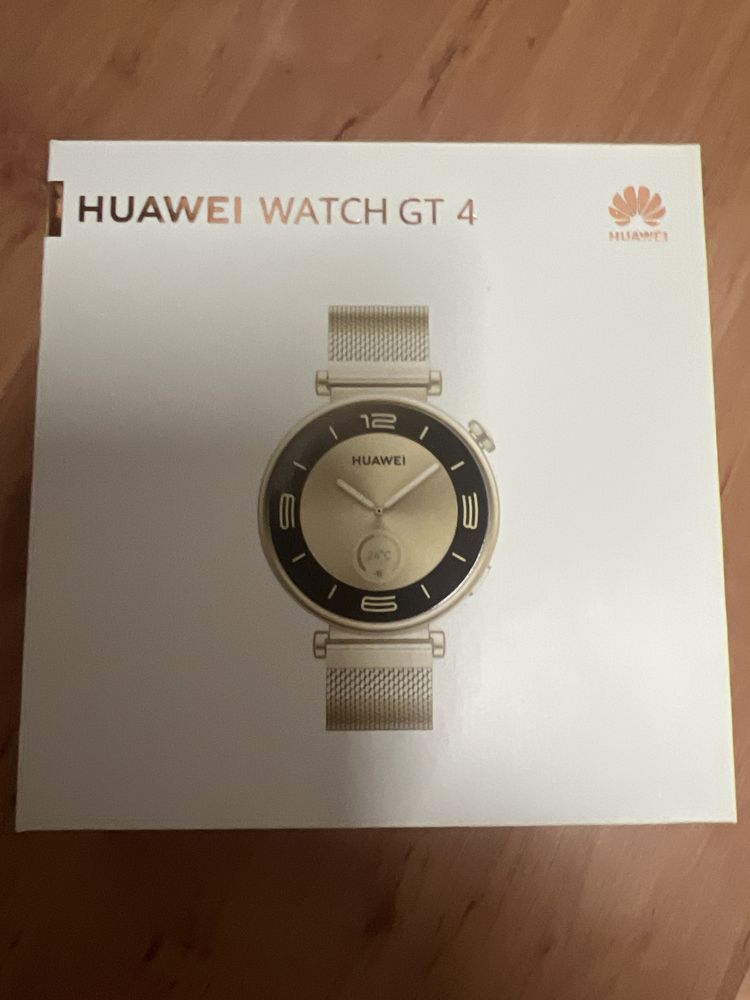 Huawei watch gt4 elegant 41 mm gold  nowy  gwarancja 24m