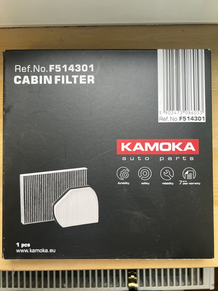 Filtr kabinowy węglowy TOYOTA - Kamoka