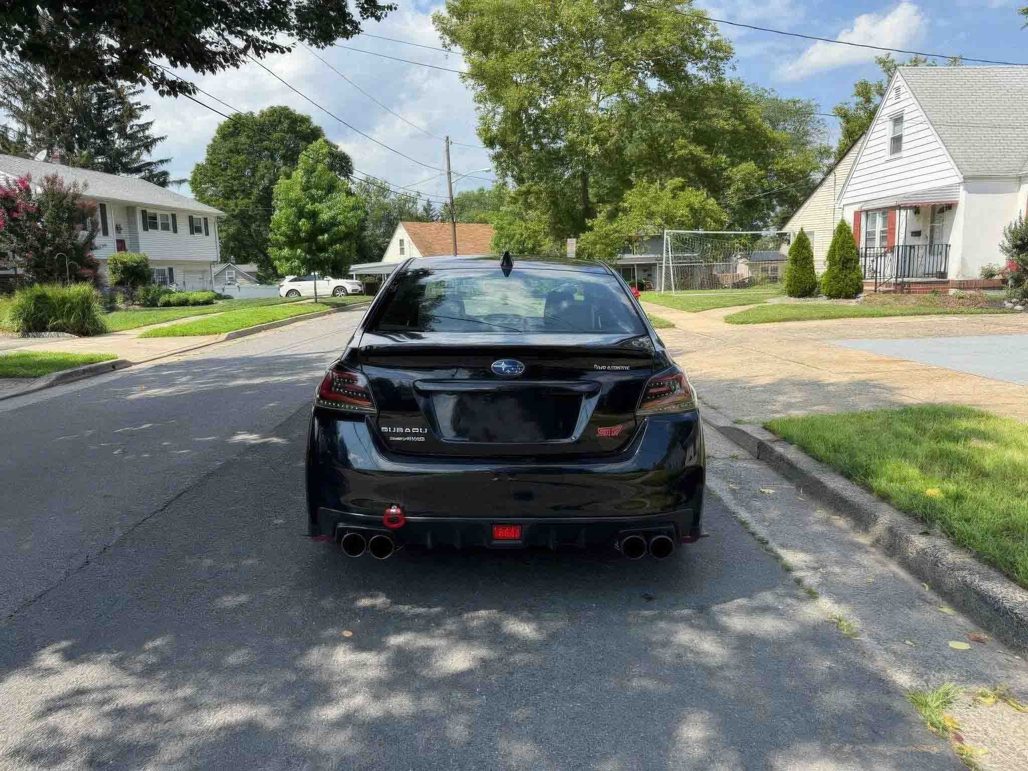 2018 Subaru WRX STI Limited AWD with Low Profile Spoiler