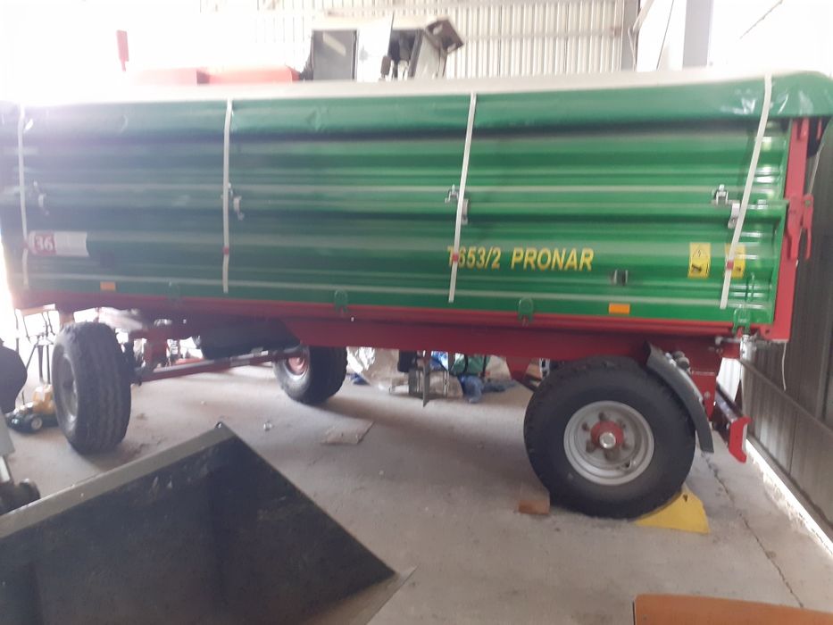 Sprzedam przyczepę PRONAR 653/2 1 właściciel. Jak NOWA!