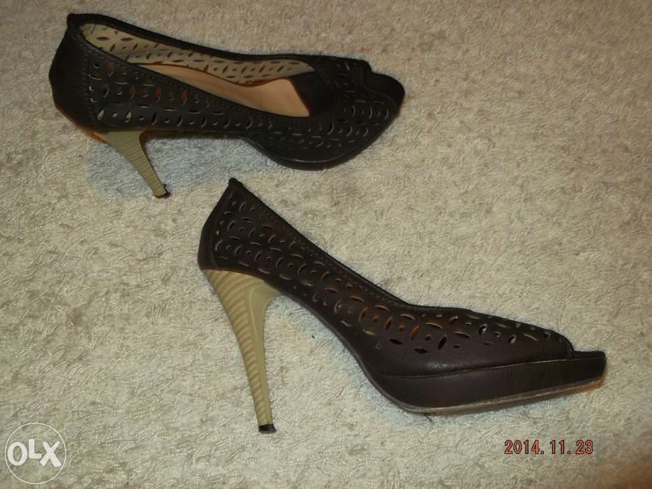 Sapatos Loft senhora castanhos - tamanho 37 excelente estado