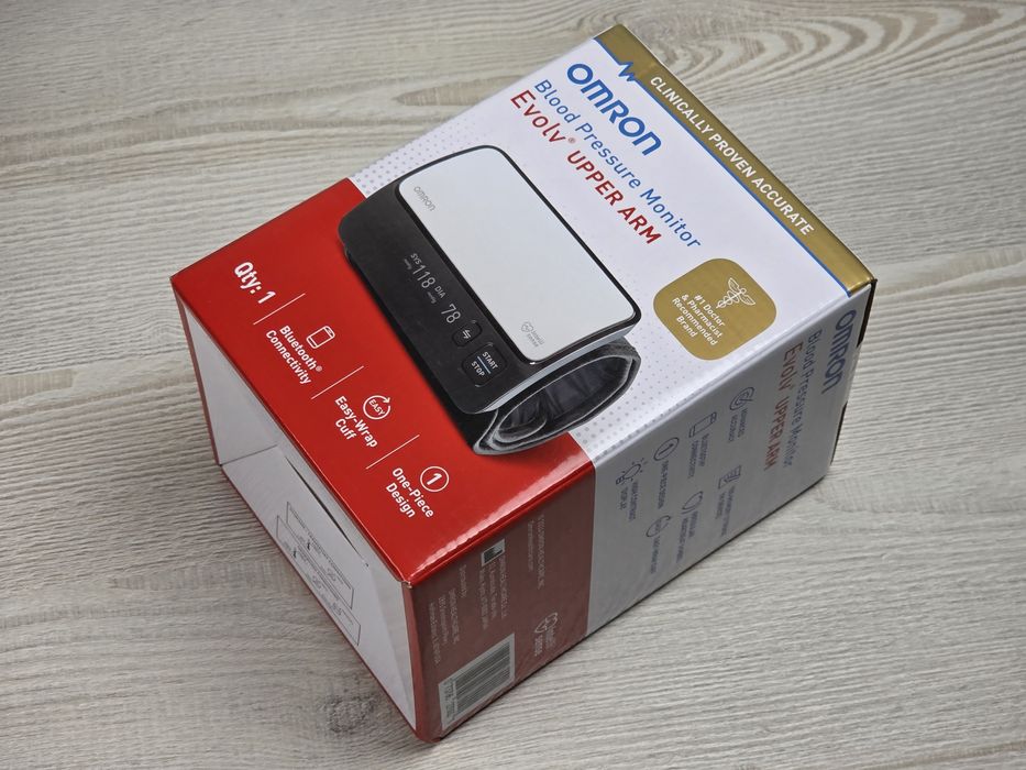 НОВИЙ • Тонометр з Bluetooth Omron Evolv HEM-7600T-Z (BP7000) ОРИГІНАЛ