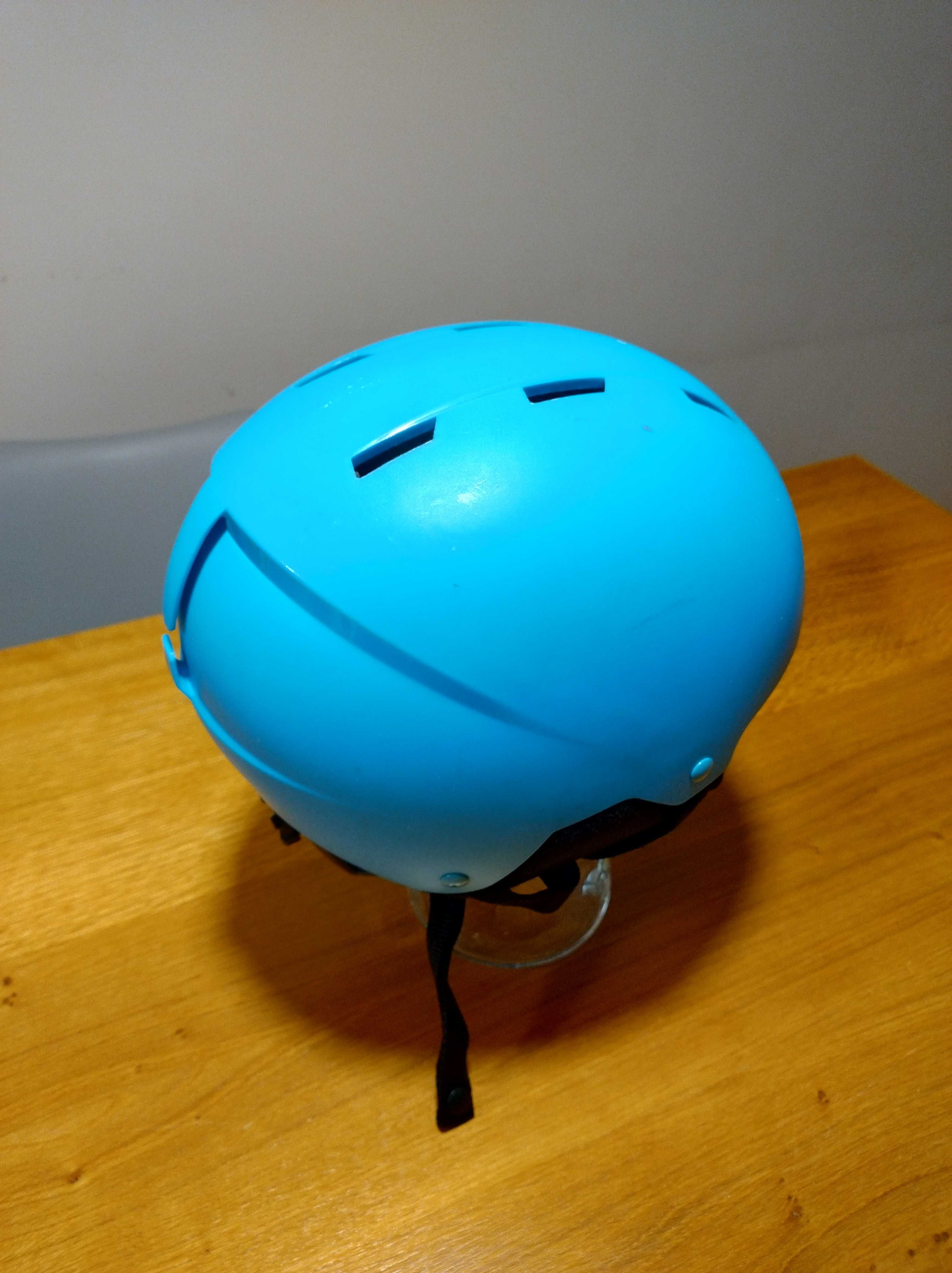 Kask narciarski Wedze H100 Jr niebieski